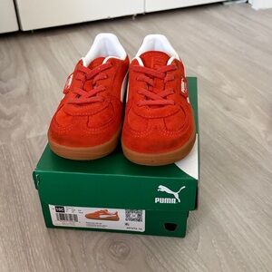 PUMA Kids Bright Red Sneakers